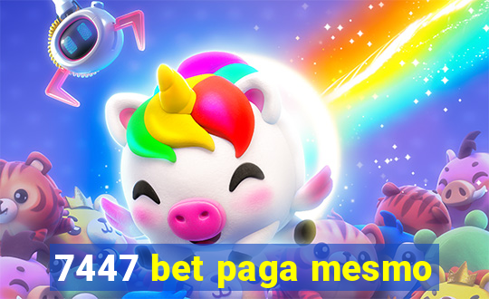 7447 bet paga mesmo